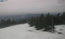 Lysá hora, pohled na západ