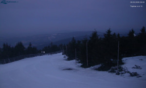 Město Rokytnice nad Jizerou - Lysá hora, pohled na západ - 9.3.2026 v 06:03