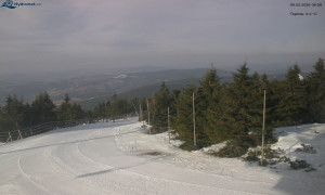 Město Rokytnice nad Jizerou - Lysá hora, pohled na západ - 9.3.2026 v 08:31