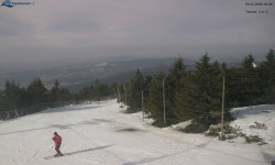 Lysá hora, pohled na západ