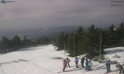 Lysá hora, pohled na západ