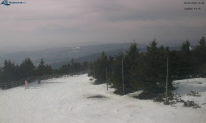 Město Rokytnice nad Jizerou - Lysá hora, pohled na západ - 9.3.2026 v 12:45