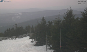 Město Rokytnice nad Jizerou - Lysá hora, pohled na západ - 9.3.2026 v 16:45