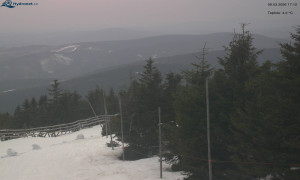 Město Rokytnice nad Jizerou - Lysá hora, pohled na západ - 9.3.2026 v 17:15