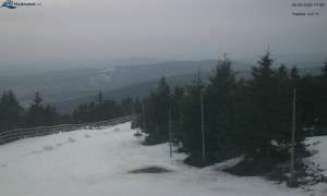 Město Rokytnice nad Jizerou - Lysá hora, pohled na západ - 9.3.2026 v 17:45