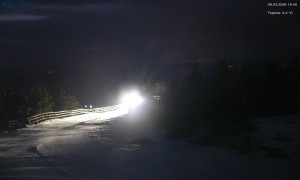 Město Rokytnice nad Jizerou - Lysá hora, pohled na západ - 9.3.2026 v 18:45