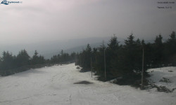 Lysá hora, pohled na západ