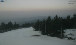 Lysá hora, pohled na západ