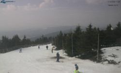 Lysá hora, pohled na západ