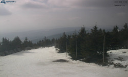 Lysá hora, pohled na západ