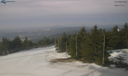 Lysá hora, pohled na západ