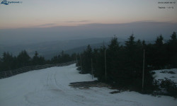 Lysá hora, pohled na západ