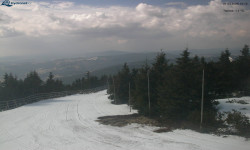 Lysá hora, pohled na západ