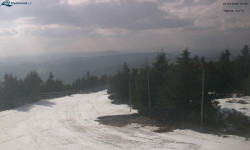 Lysá hora, pohled na západ