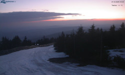 Lysá hora, pohled na západ