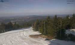 Lysá hora, pohled na západ