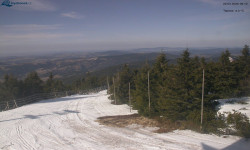 Lysá hora, pohled na západ