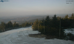 Lysá hora, pohled na západ