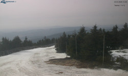 Lysá hora, pohled na západ