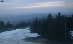 Lysá hora, pohled na západ