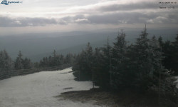 Lysá hora, pohled na západ