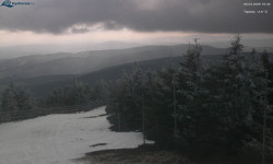 Lysá hora, pohled na západ