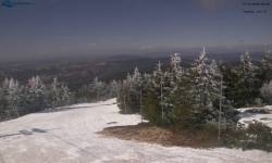 Lysá hora, pohled na západ