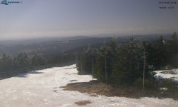 Lysá hora, pohled na západ