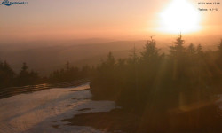 Lysá hora, pohled na západ