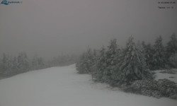 Lysá hora, pohled na západ