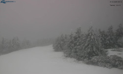 Lysá hora, pohled na západ