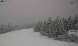 Lysá hora, pohled na západ