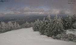Lysá hora, pohled na západ