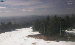 Lysá hora, pohled na západ