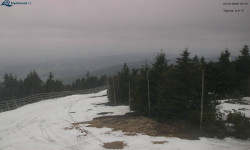 Lysá hora, pohled na západ