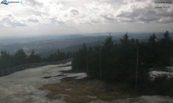 Lysá hora, pohled na západ