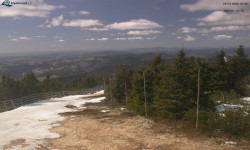 Lysá hora, pohled na západ