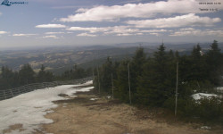 Lysá hora, pohled na západ