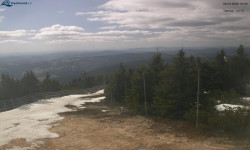 Lysá hora, pohled na západ