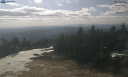 Lysá hora, pohled na západ