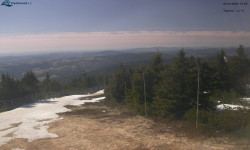 Lysá hora, pohled na západ