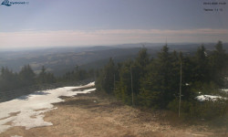 Lysá hora, pohled na západ