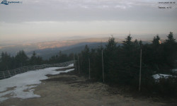 Lysá hora, pohled na západ