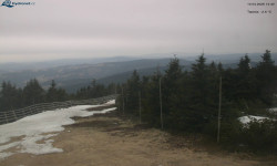 Lysá hora, pohled na západ