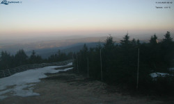 Lysá hora, pohled na západ