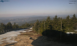 Lysá hora, pohled na západ