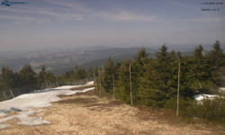 Lysá hora, pohled na západ