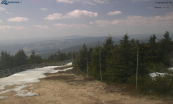 Lysá hora, pohled na západ