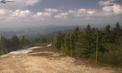 Lysá hora, pohled na západ