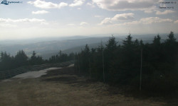 Lysá hora, pohled na západ